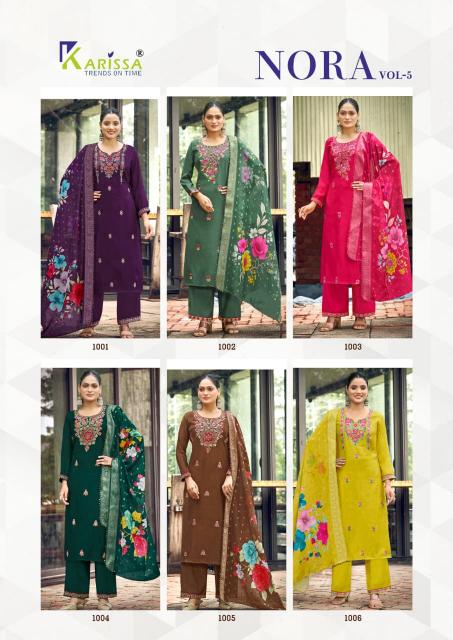 Karissa nora vol-5 kurti wholesaler in delhi